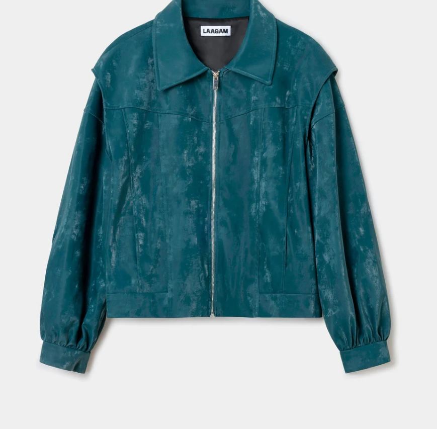 Chaqueta Laagam bomber verde